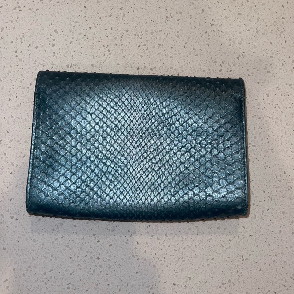 CARLOS FALCHI Fatto a Mano Snakeskin Clutch